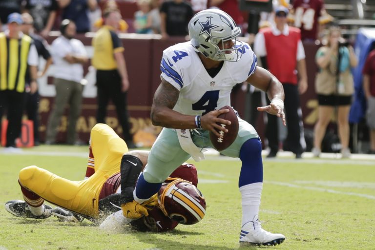 Dak Prescott, Redskins