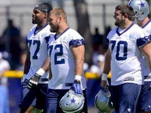 Offensive Line, Tyron Smith, Zack Martin, Travis Frederick