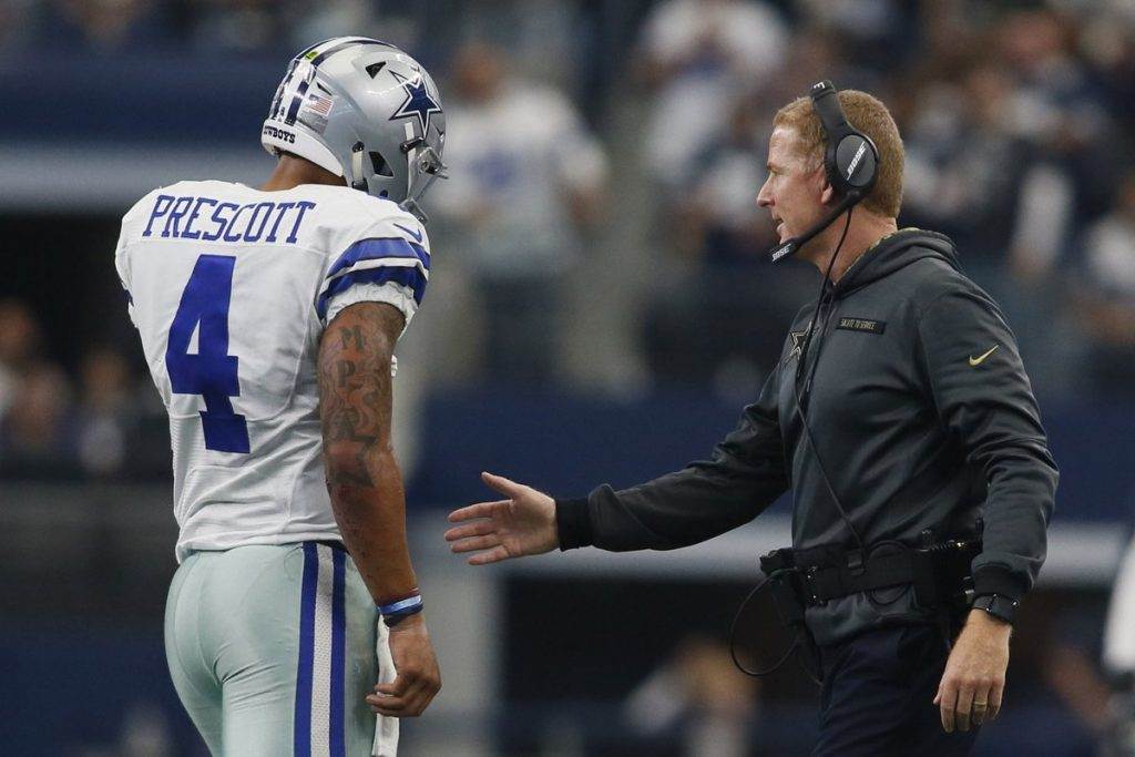 Dak Prescott, Jason Garrett