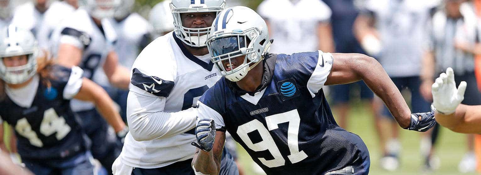 Cowboys Minicamp: Taco Charlton Impresses At LDE, Who Emerges At RDE? 3