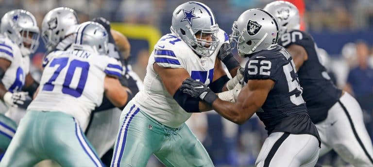 Cowboys at Raiders: La'el Collins Faces Toughest Test Yet In Khalil Mack 1