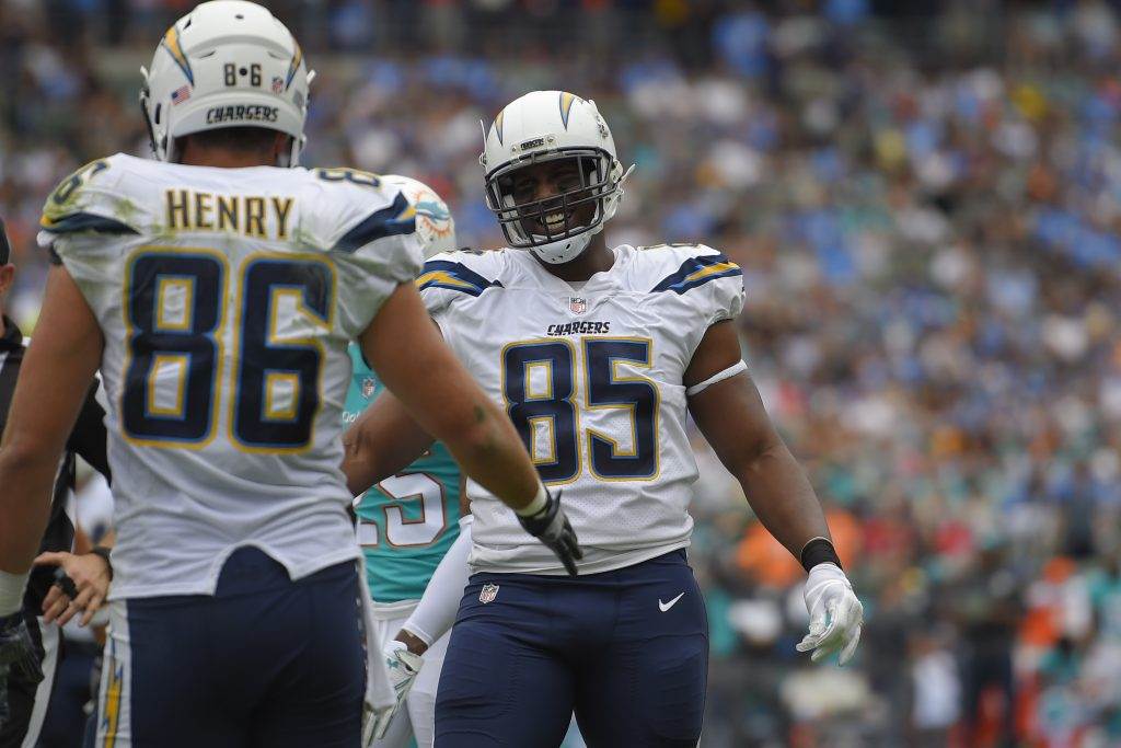 Antonio Gates and Hunter Henry