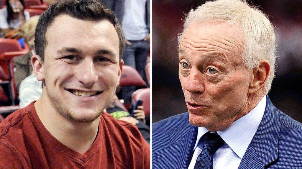 Jerry Jones and Johnny Manziel