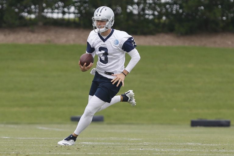 Cowboys QB Mike White Reacts to Madden NFL Speed Rating