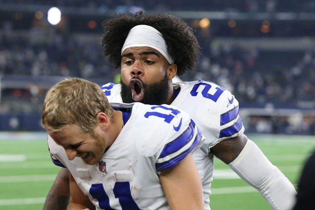 Cole Beasley, Ezekiel Elliott