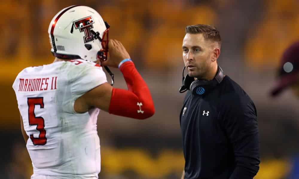 Kliff Kingsbury, Patrick Mahomes