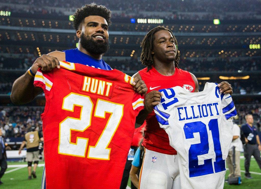 Ezekiel Elliott, Kareem Hunt