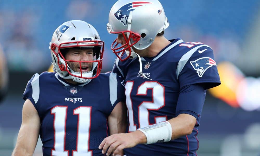 Julian Edelman, Tom Brady