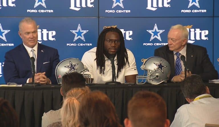 Jaylon Smith, Jerry Jones, Stephen Jones