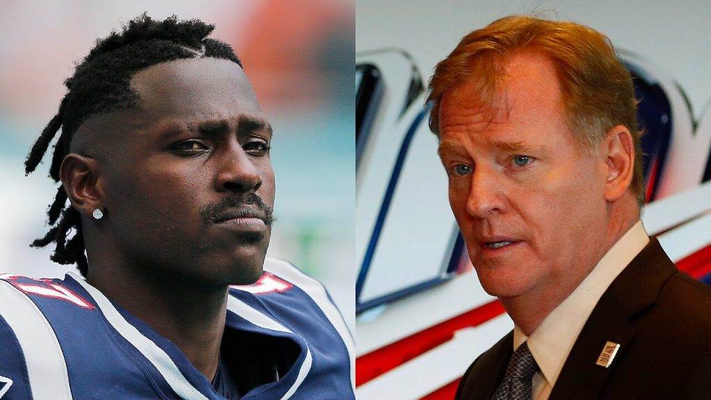 Antonio Brown, Roger Goodell