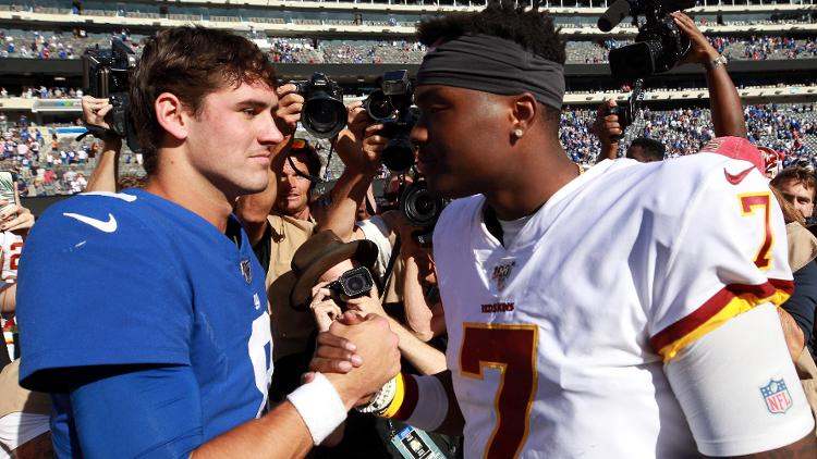 Daniel Jones, Dwayne Haskins