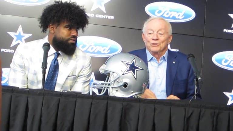 Ezekiel Elliott, Jerry Jones