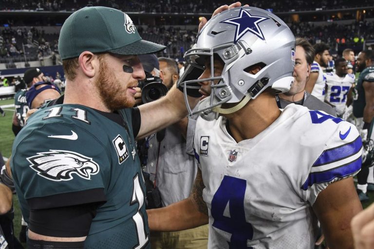 Dak Prescott, Carson Wentz, Eagles