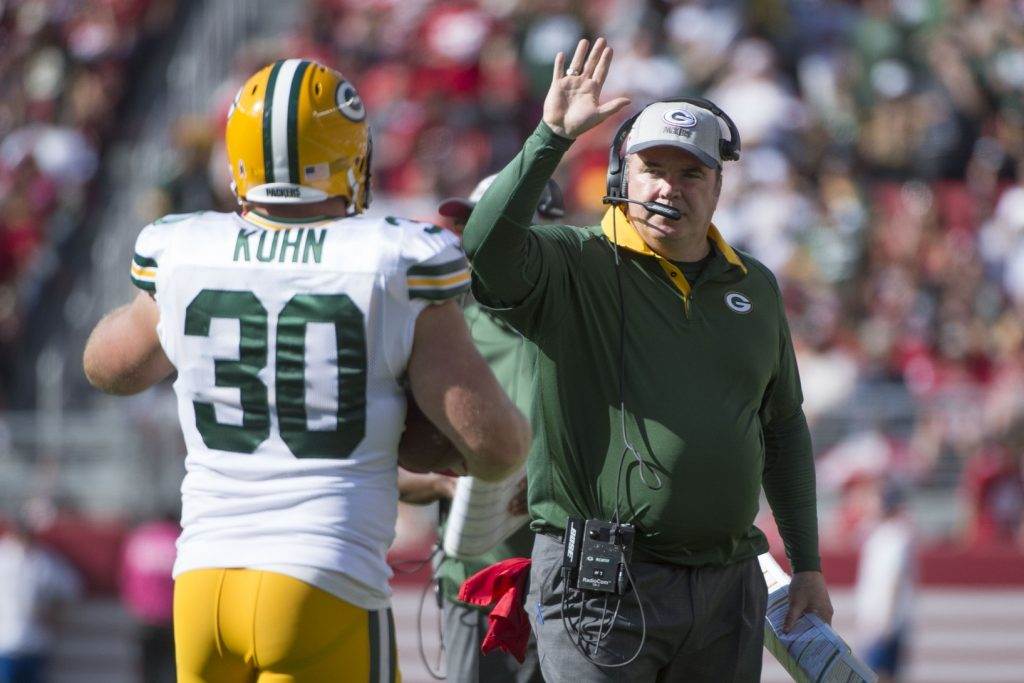 John Kuhn, Mike McCarthy, Packers