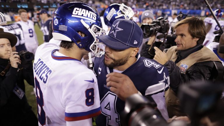 Daniel Jones Asks Dak Prescott For His Thoughts On Jason Garrett