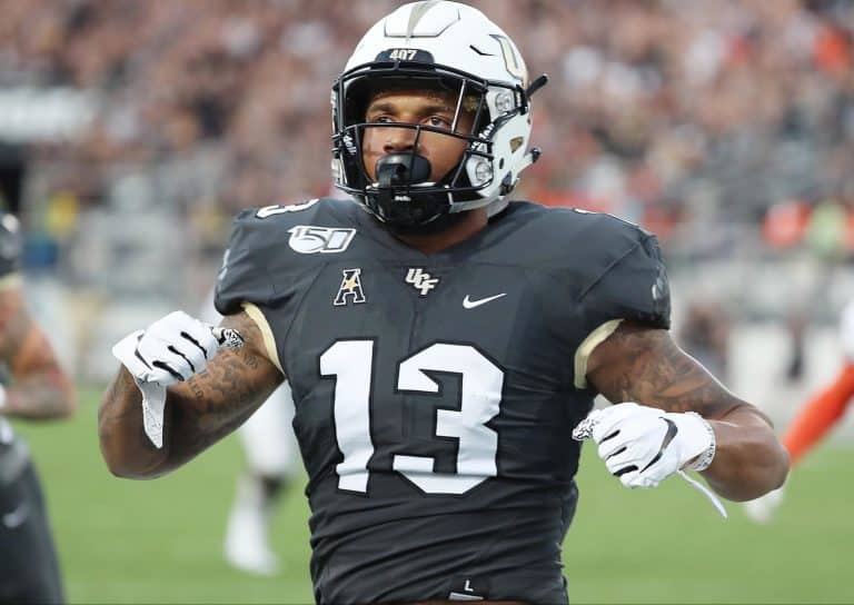 UCF WR Gabriel Davis Could be a Steal for Cowboys in Round 3