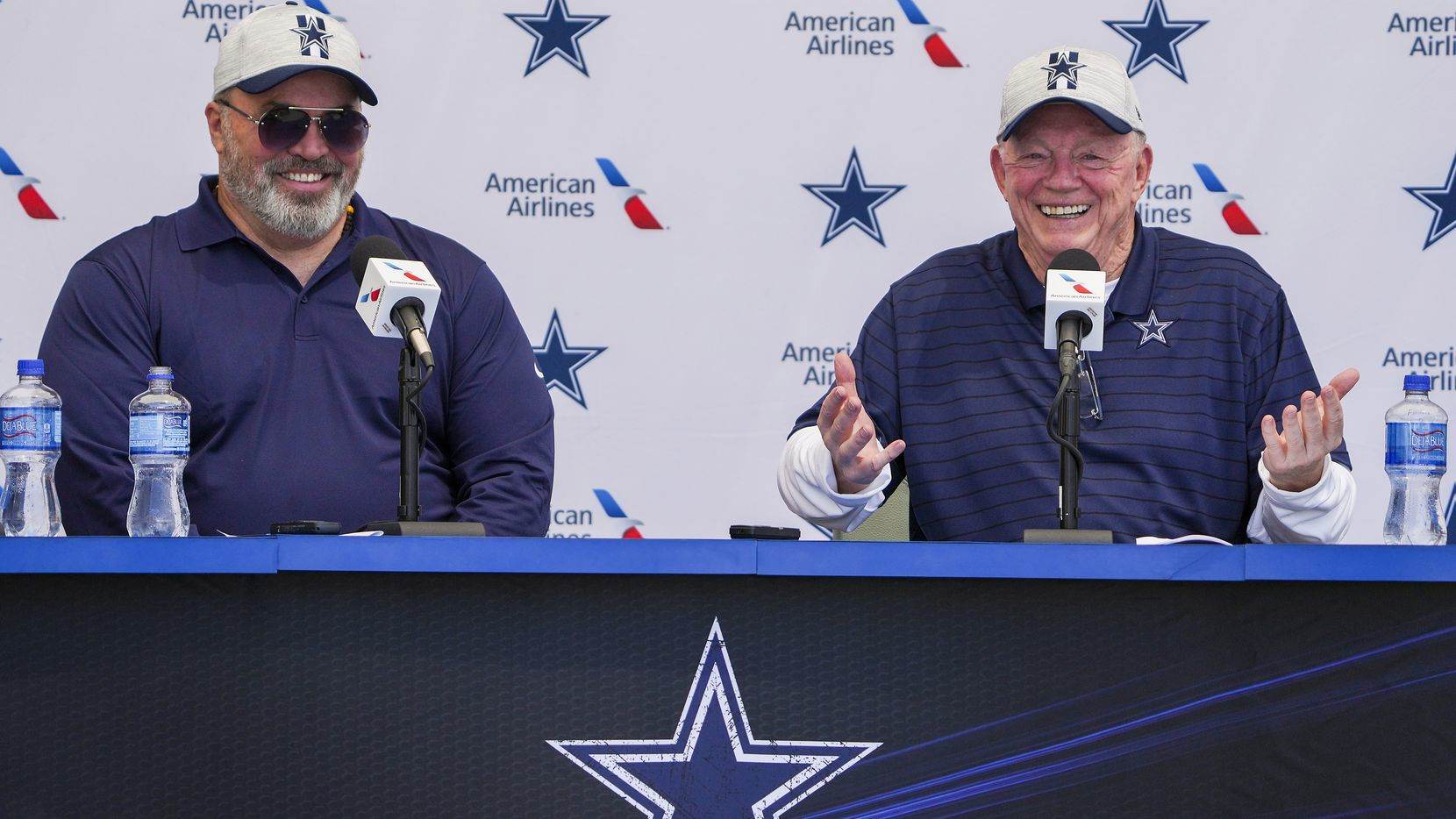 Mike McCarthy, Jerry Jones. Jerry Jones is his own worst enemy as a General Manager