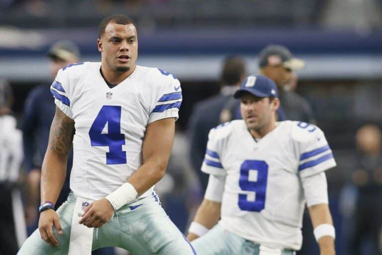 Dak Prescott, Tony Romo