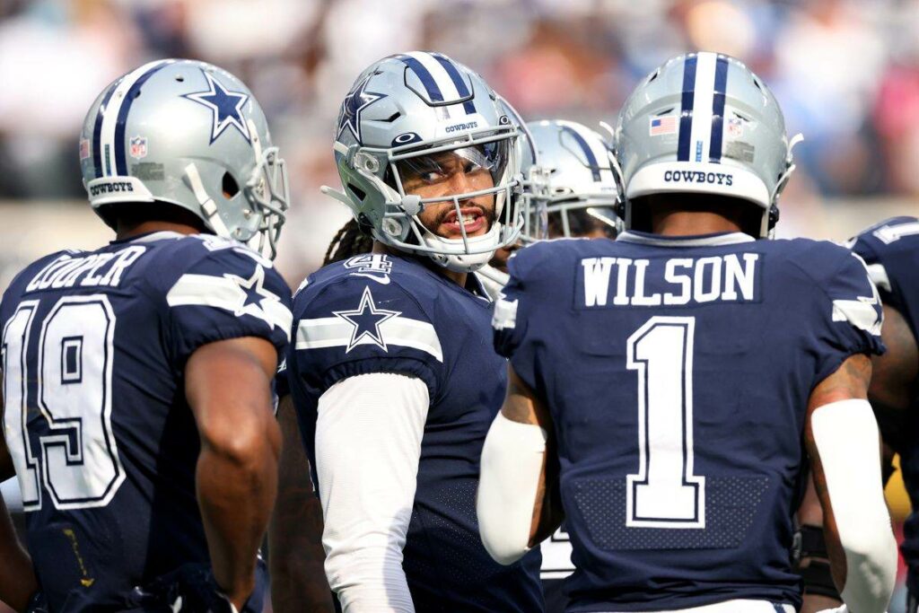 Dak Prescott, Amari Cooper, Cedrick Wilson