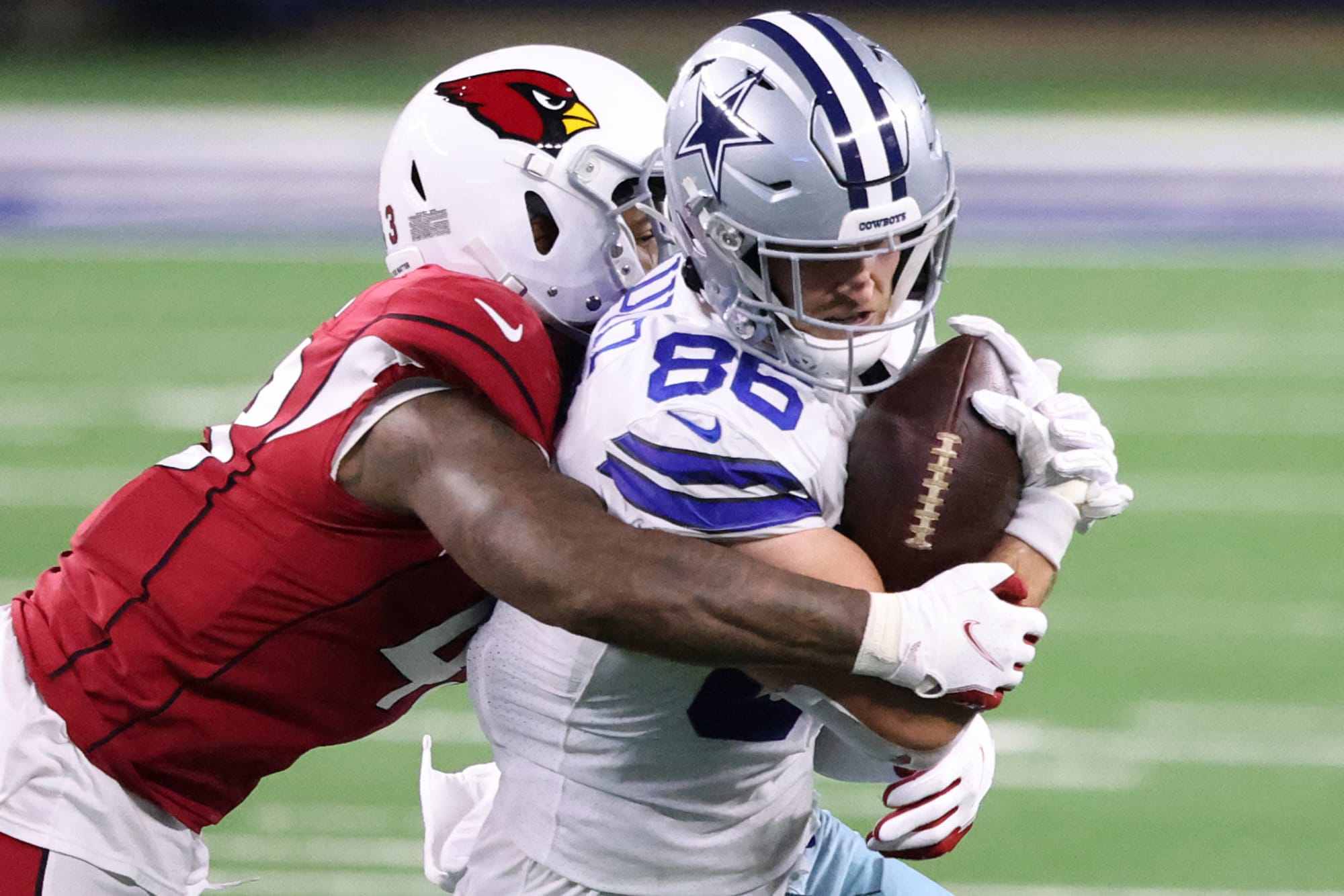 Cowboys Down 13-7 at Halftime vs Cardinals