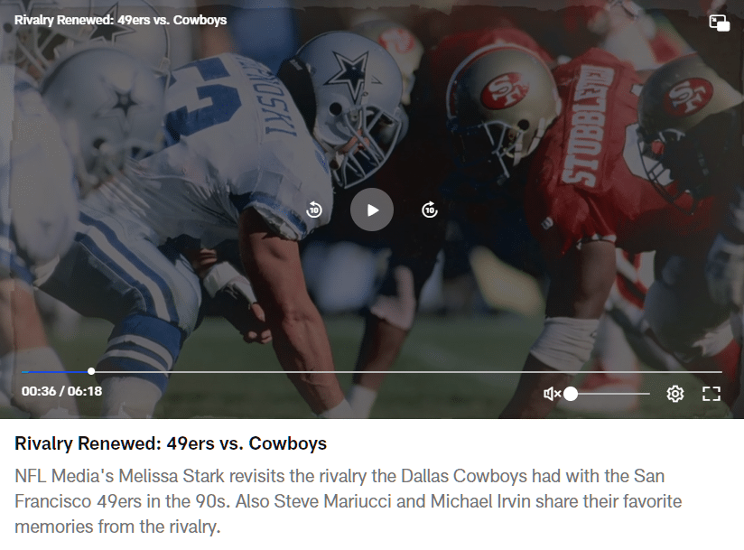 49ers-Cowboys 2021 Playoff Game is Loaded With Nostalgia