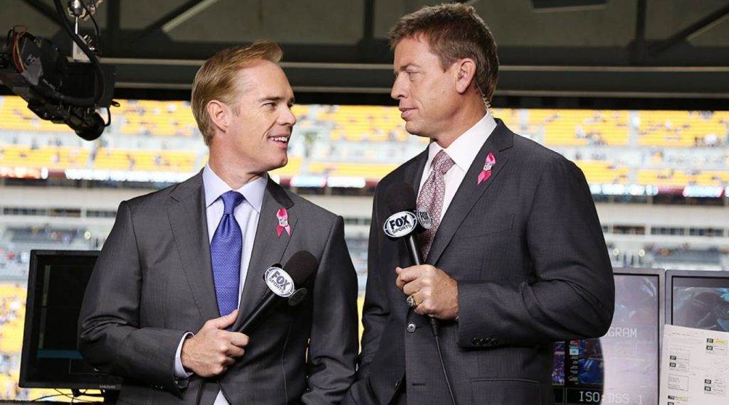 Former Cowboys QB Troy Aikman rumored to be ESPN's next MNF lead analyst. 1