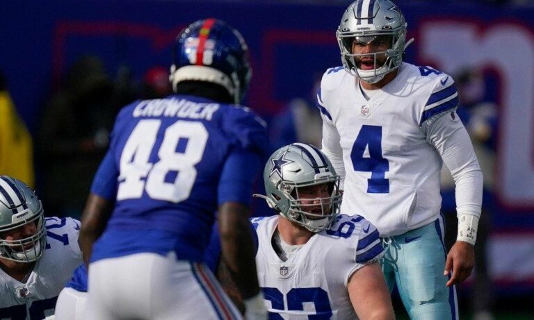 Who's in, Who's out: Cowboys vs Giants injury report