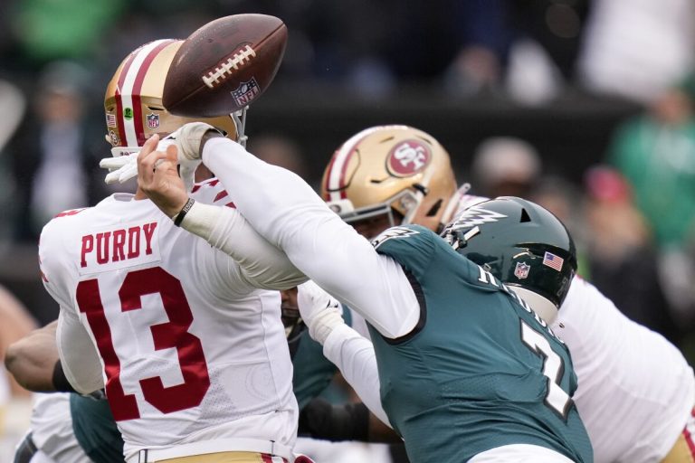 Eagles win NFC Championship after countless injuries for the 49ers