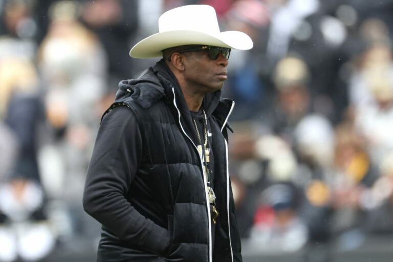 Cowboys great Deion Sanders making his mark, and his point, in Colorado; Deion Sanders