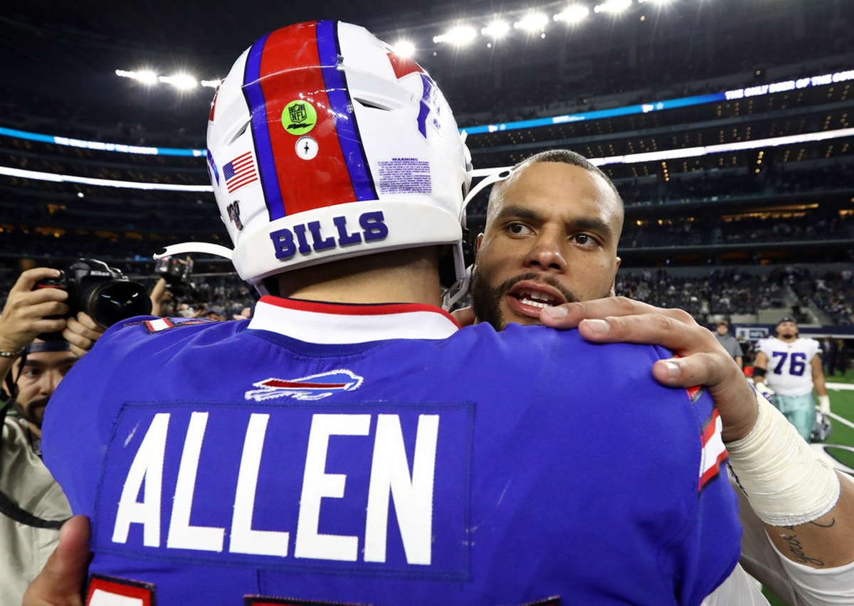 Dak Prescott versus Josh Allen debate heats up on social media