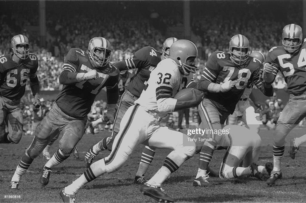 Jim Brown was nearly unbeatable for the Cowboys 5