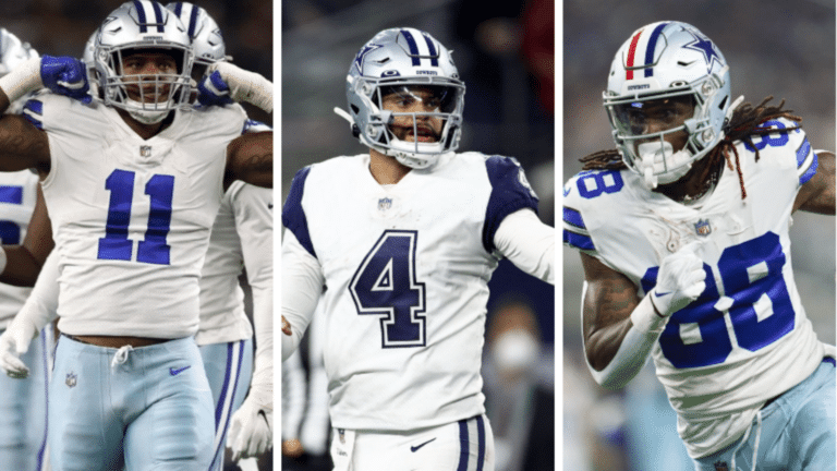 Who takes home midseason awards for the Dallas Cowboys?