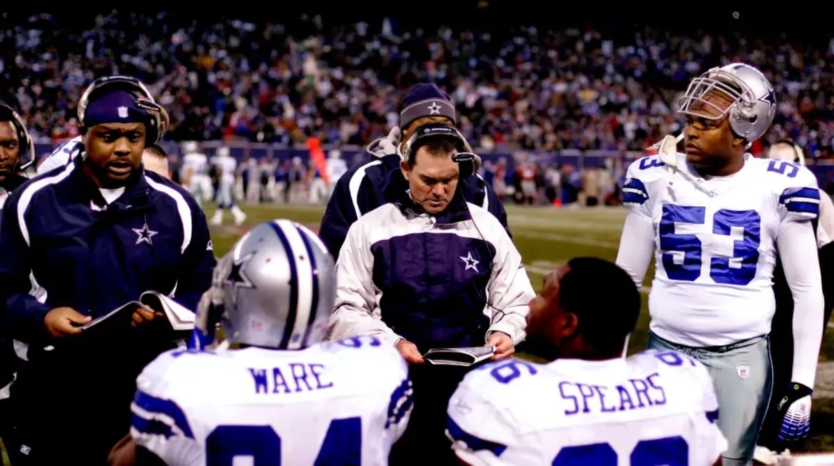 Mike Zimmer, Dallas Cowboys' defensive coordinator